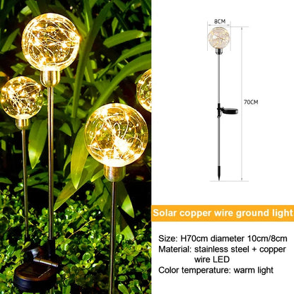 Solar Ball Reed Lamp