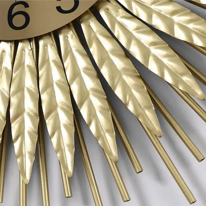 Creative Wheatgrass Wall Clock