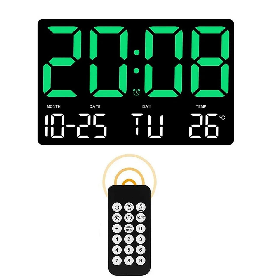 LED Digital Wall Clock