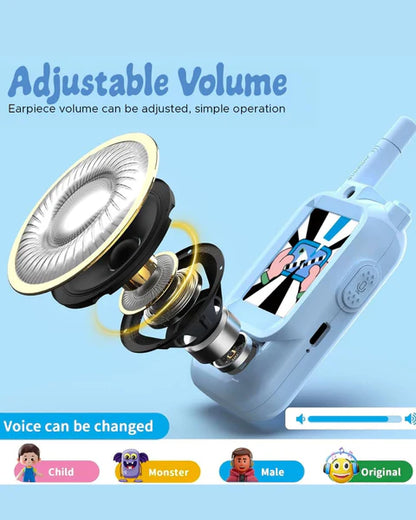 Kids Video Walkie Talkie Toy (2 Pack) | 2.4G WiFi Intercom