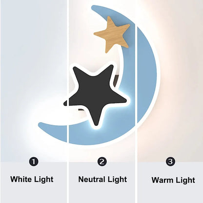 Rocket Moon Wall Lamp