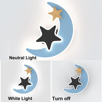 Rocket Moon Wall Lamp
