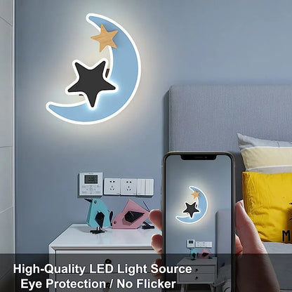 Rocket Moon Wall Lamp