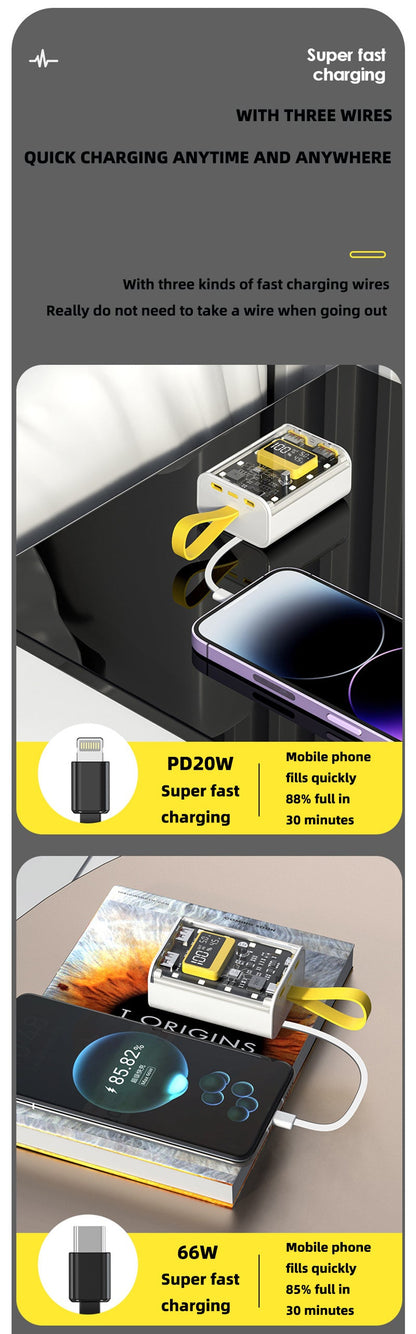 Transparent Punk Power Bank 