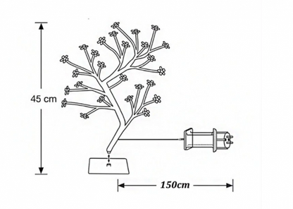Blossom Tree Table Lamp
