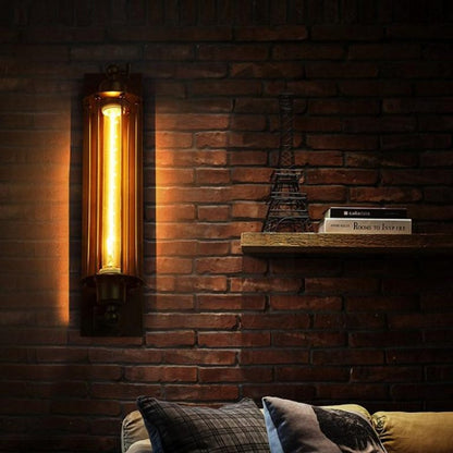 Iron Flute Wall Lamp