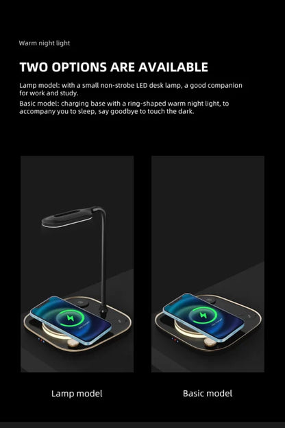 Wireless Charger with Lamp