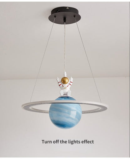 Spaceman Chandelier