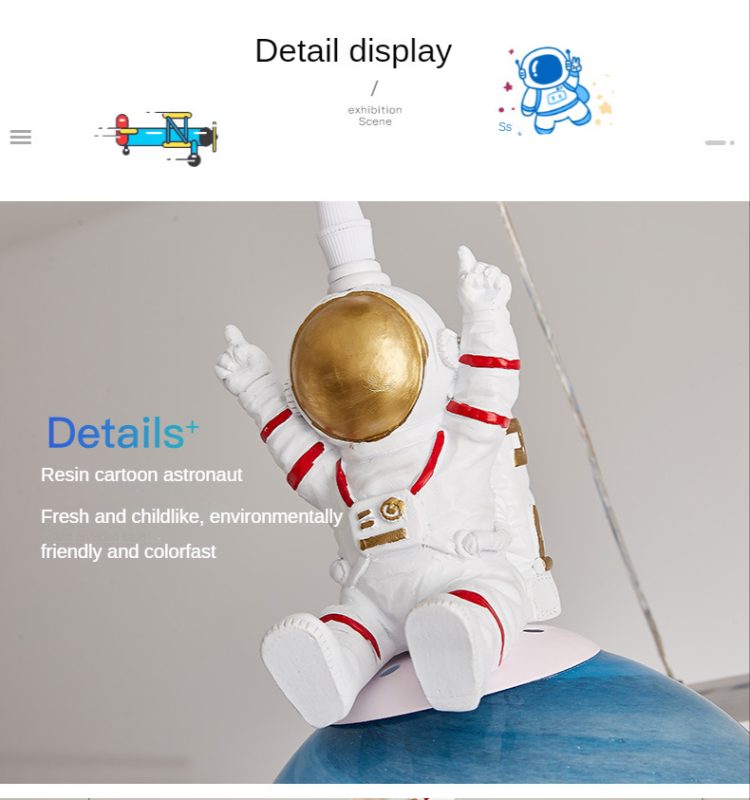 Spaceman Chandelier