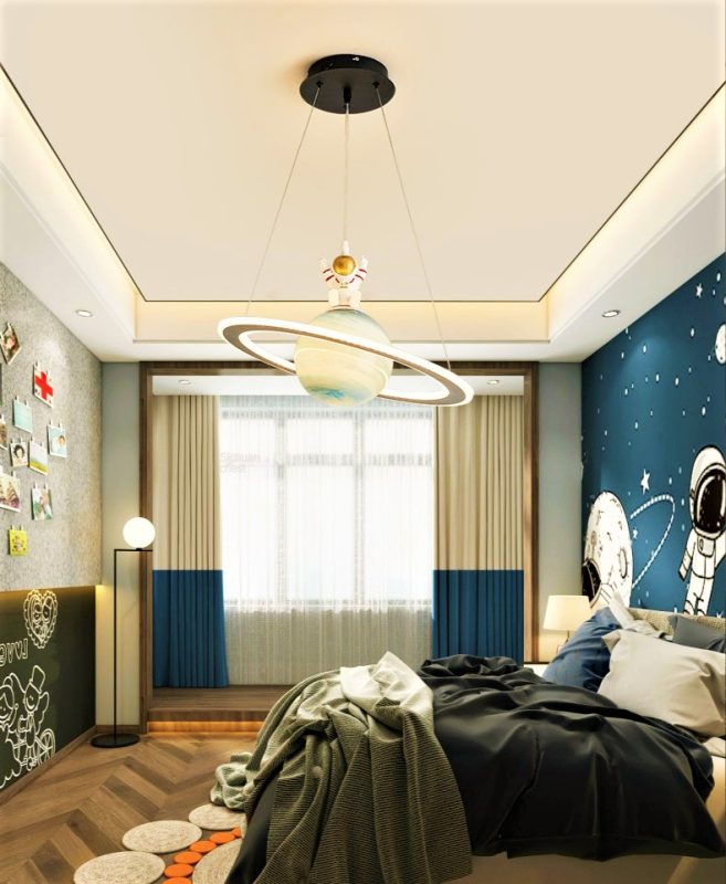 Spaceman Chandelier