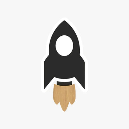 Mini Rocket Wall Lamp